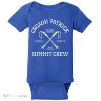 Climbed Croagh Patrick Summit Crew Hike Mayo Ireland Cool Gift Baby Bodysuit thumb 0