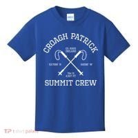 Climbed Croagh Patrick Summit Crew Hike Mayo Ireland Cool Gift Kids T-Shirt thumb 0