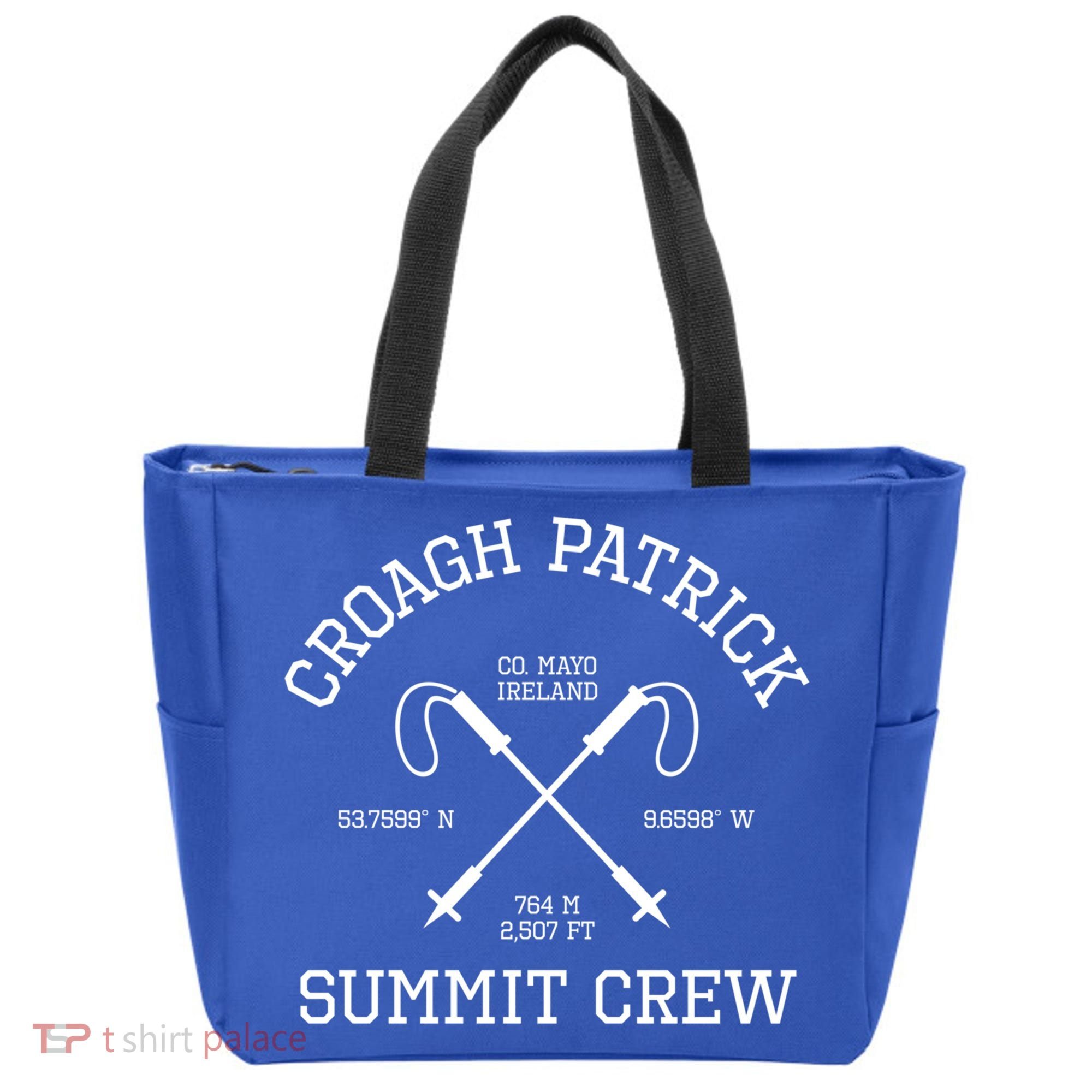 Climbed Croagh Patrick Summit Crew Hike Mayo Ireland Cool Gift Tote Bag