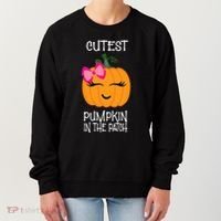 Cutest Coolest Pumpkin In The Patch Halloween Women's Sweatshirt thumb 0