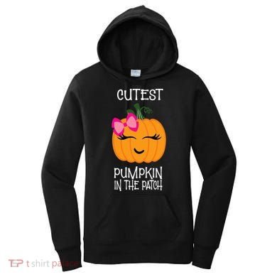 Cutest Coolest Pumpkin In The Patch Halloween Women's Hoodie
