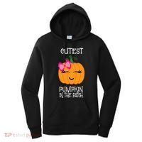 Cutest Coolest Pumpkin In The Patch Halloween Women's Hoodie thumb 0