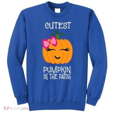 Cutest Coolest Pumpkin In The Patch Halloween Sweatshirt