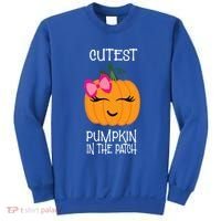 Cutest Coolest Pumpkin In The Patch Halloween Sweatshirt thumb 0