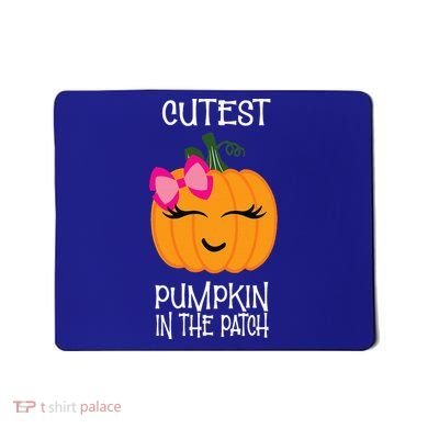 Cutest Coolest Pumpkin In The Patch Halloween Mousepad
