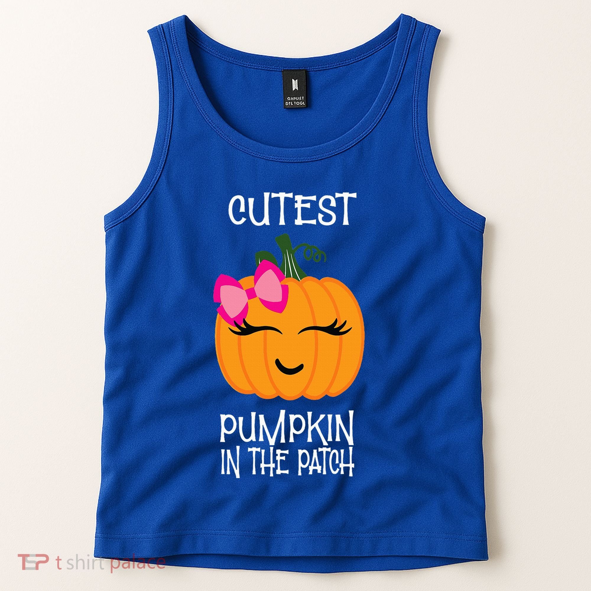 Cutest Coolest Pumpkin In The Patch Halloween Tank Top