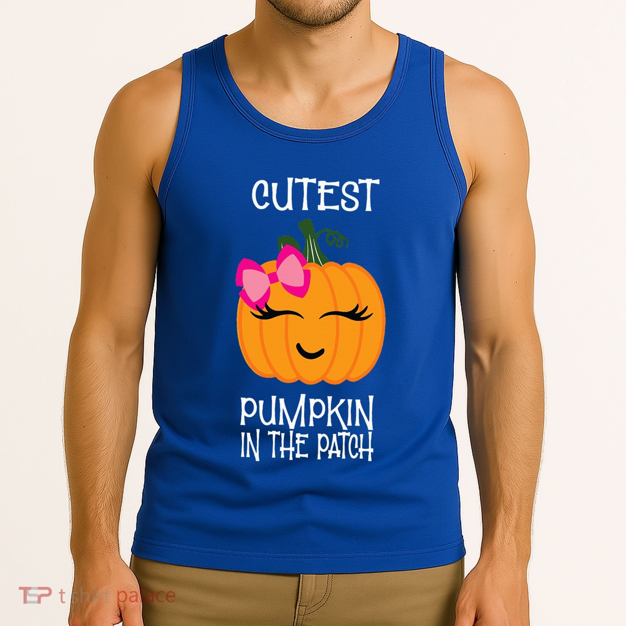 Cutest Coolest Pumpkin In The Patch Halloween Tank Top