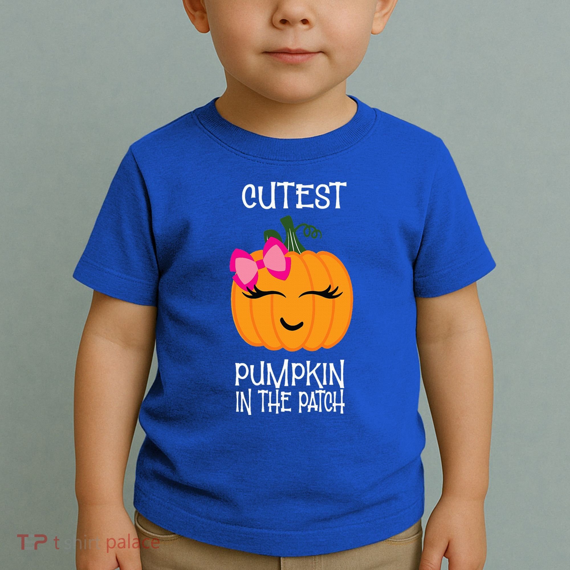 Cutest Coolest Pumpkin In The Patch Halloween Toddler T-Shirt