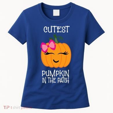 Cutest Coolest Pumpkin In The Patch Halloween Women's T-Shirt