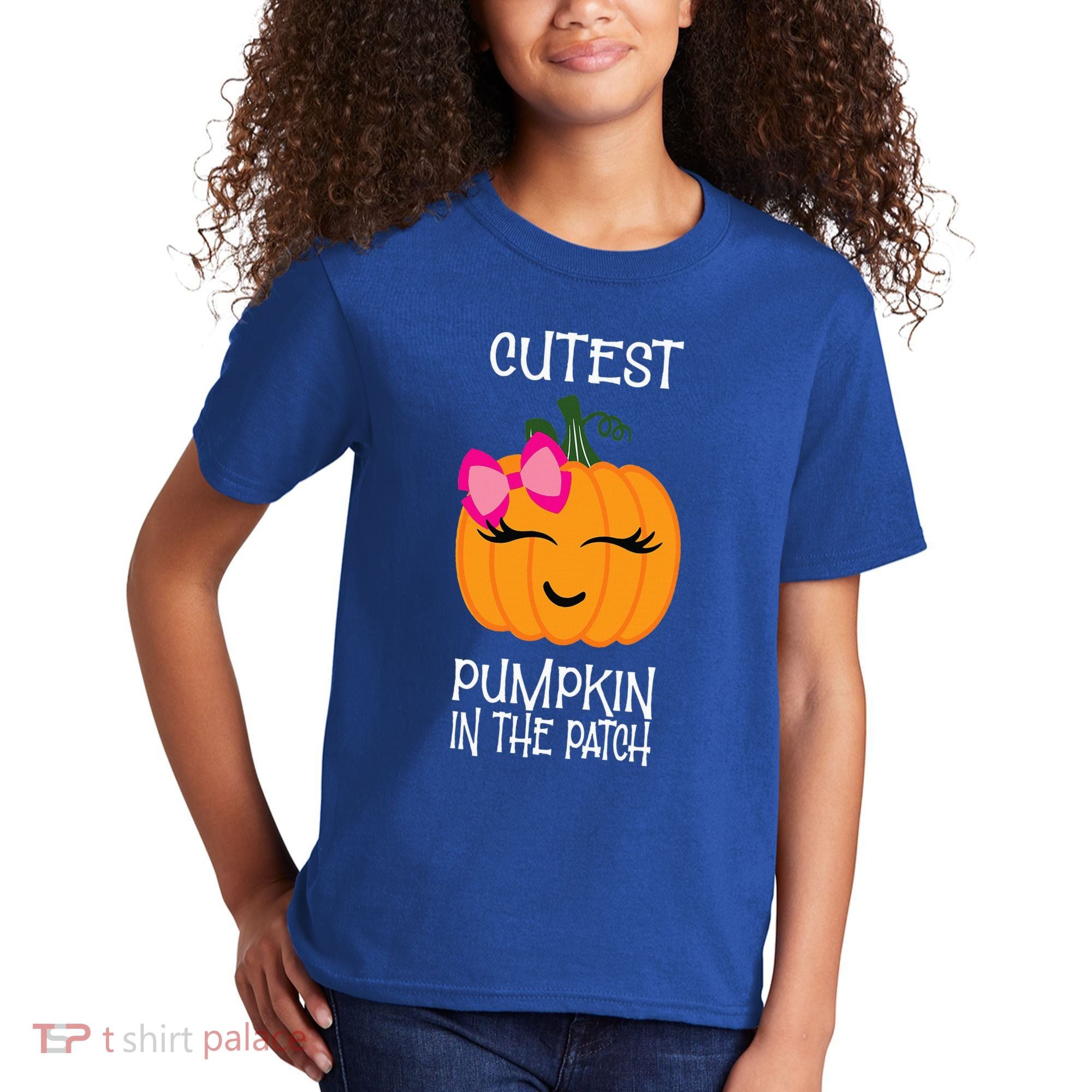 Cutest Coolest Pumpkin In The Patch Halloween Kids T-Shirt