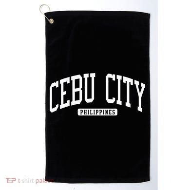 Cebu City Philippines Style Golf Towel