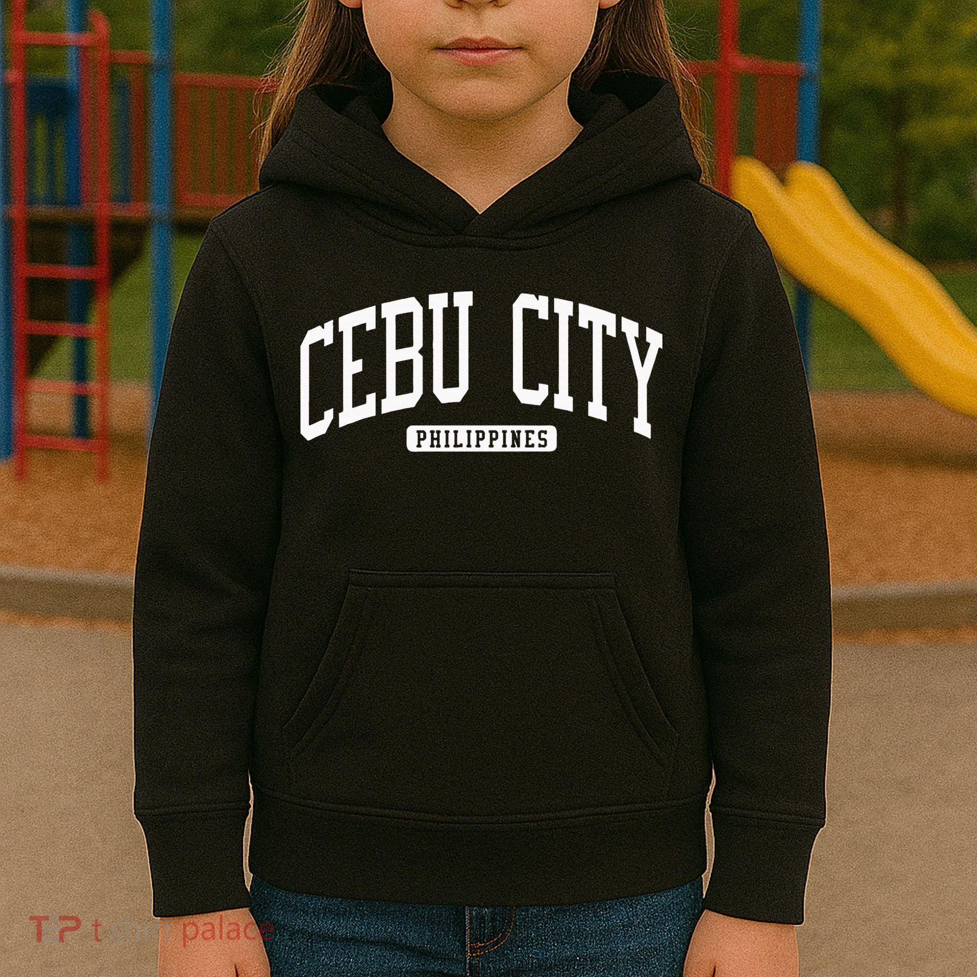 Cebu City Philippines Style Kids Hoodie