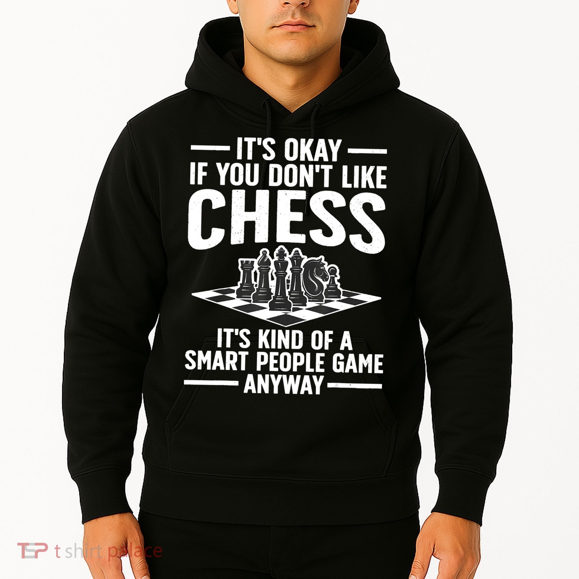 Cool Chess Players Art For Men Chess Lover Novelty Hoodie