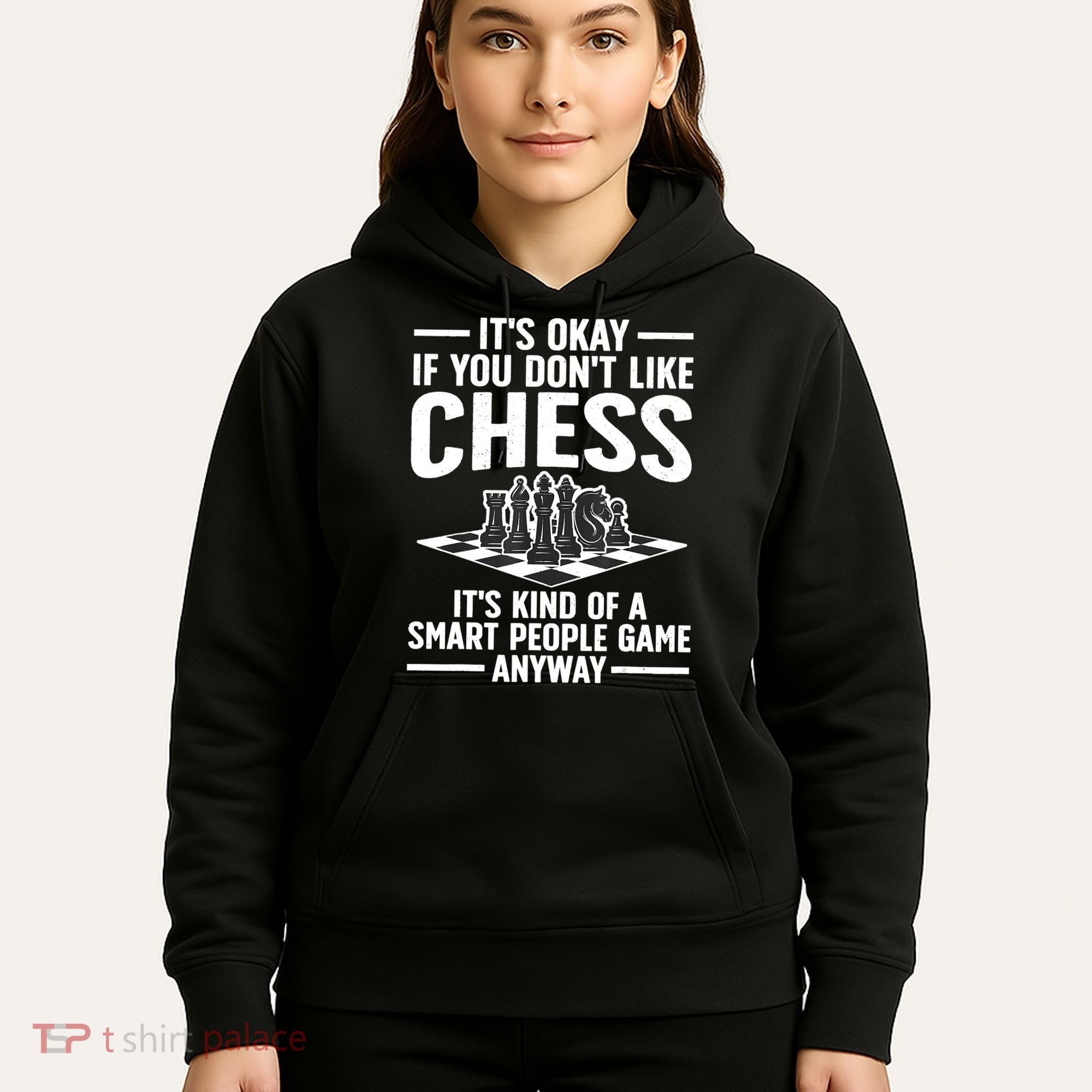 Cool Chess Players Art For Men Chess Lover Novelty Hoodie