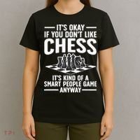 Cool Chess Players Art For Men Chess Lover Novelty T-Shirt thumb 4