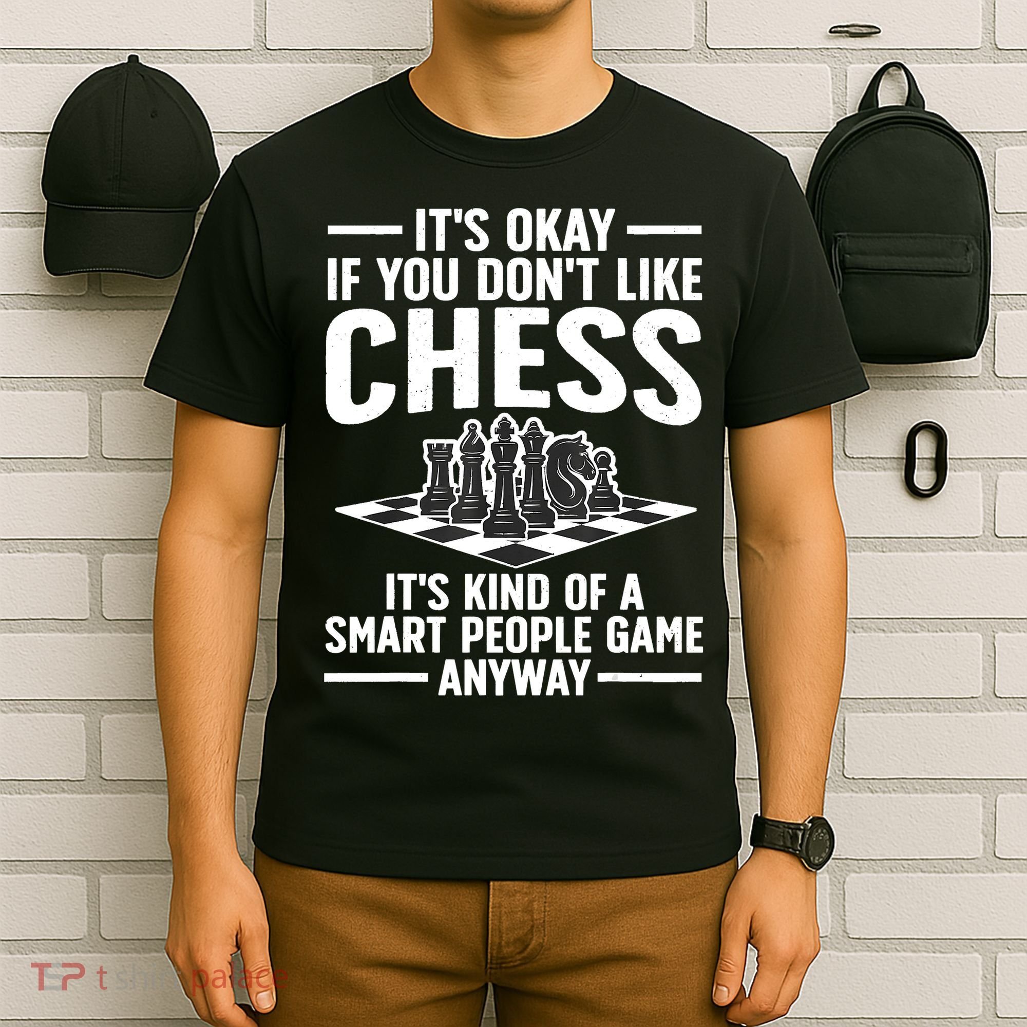 Cool Chess Players Art For Men Chess Lover Novelty T-Shirt