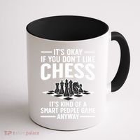 Cool Chess Players Art For Men Chess Lover Novelty Coffee Mug thumb 1