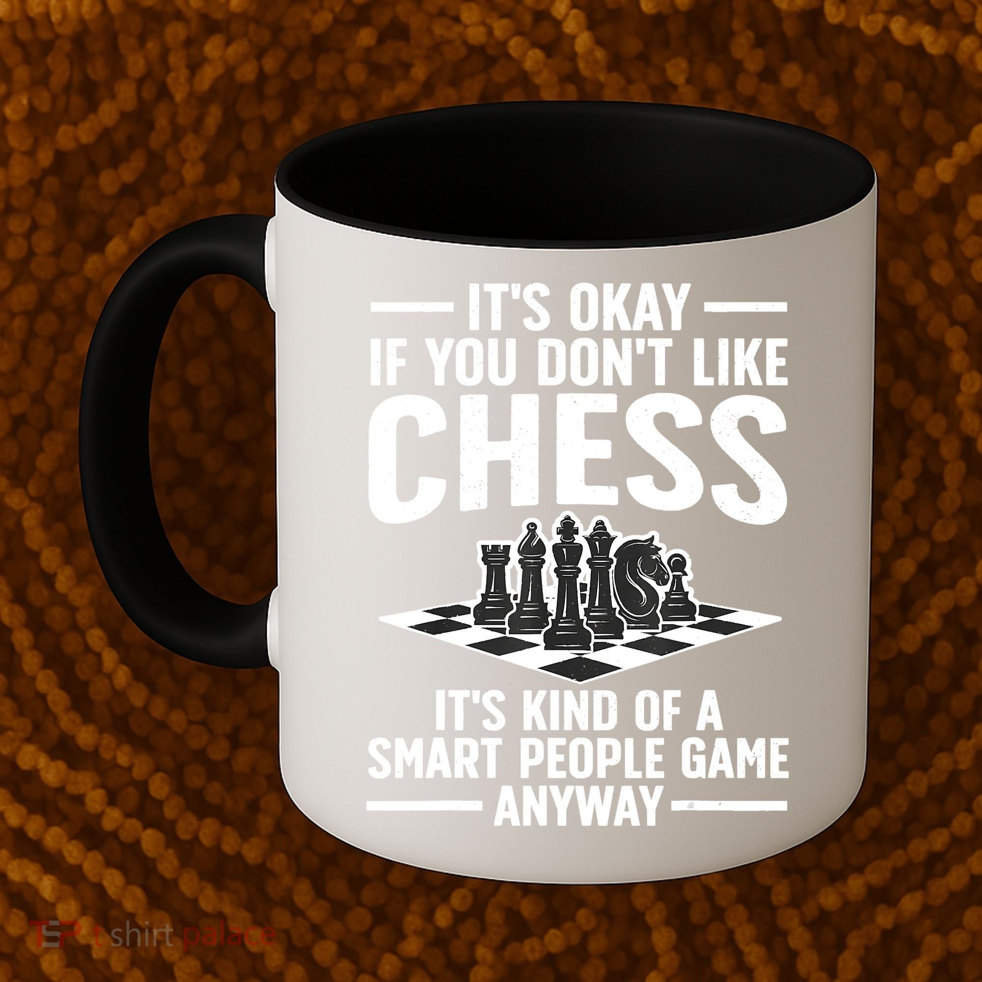 Cool Chess Players Art For Men Chess Lover Novelty Coffee Mug