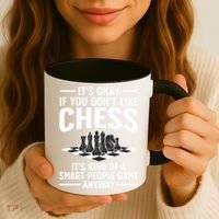 Cool Chess Players Art For Men Chess Lover Novelty Coffee Mug thumb 3