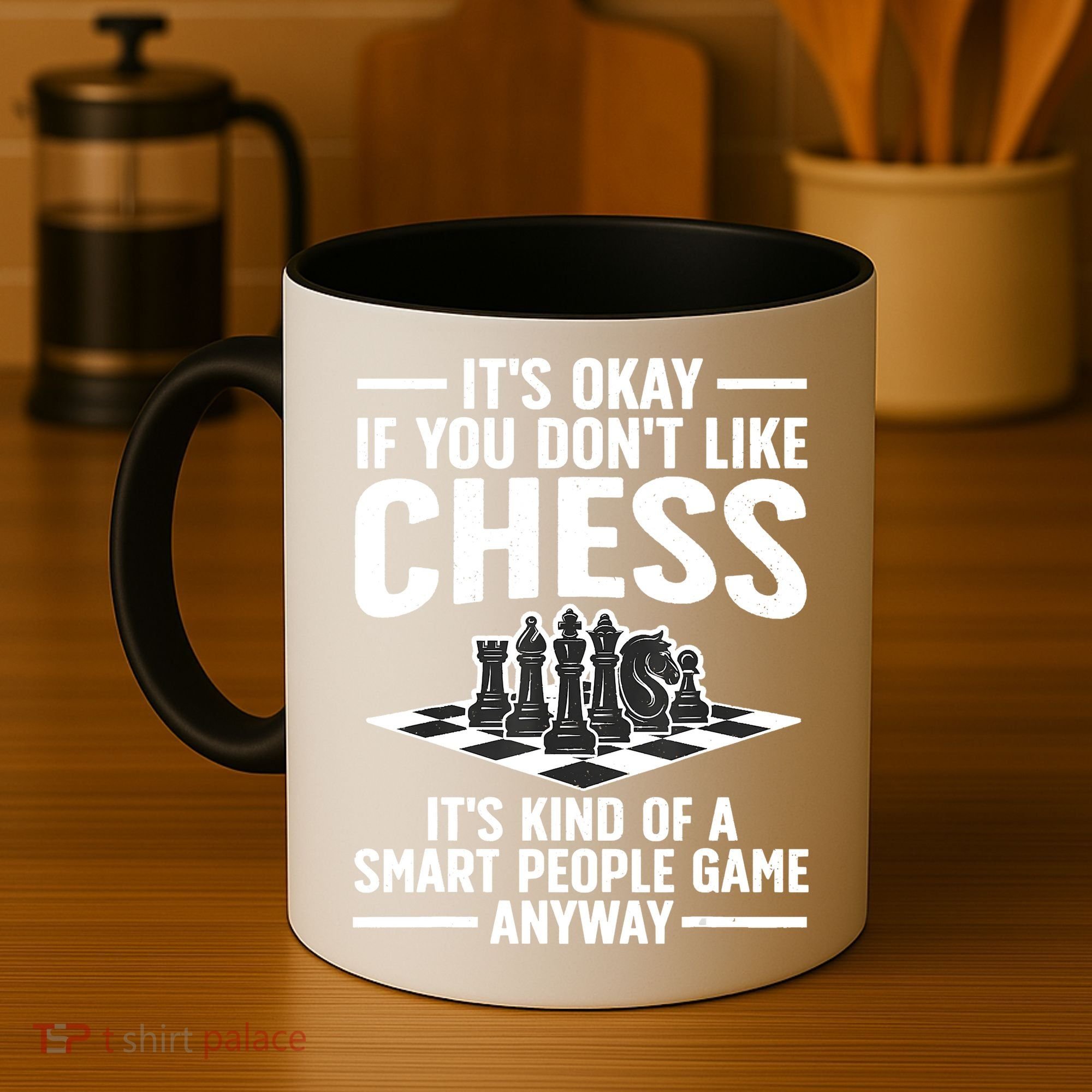Cool Chess Players Art For Men Chess Lover Novelty Coffee Mug