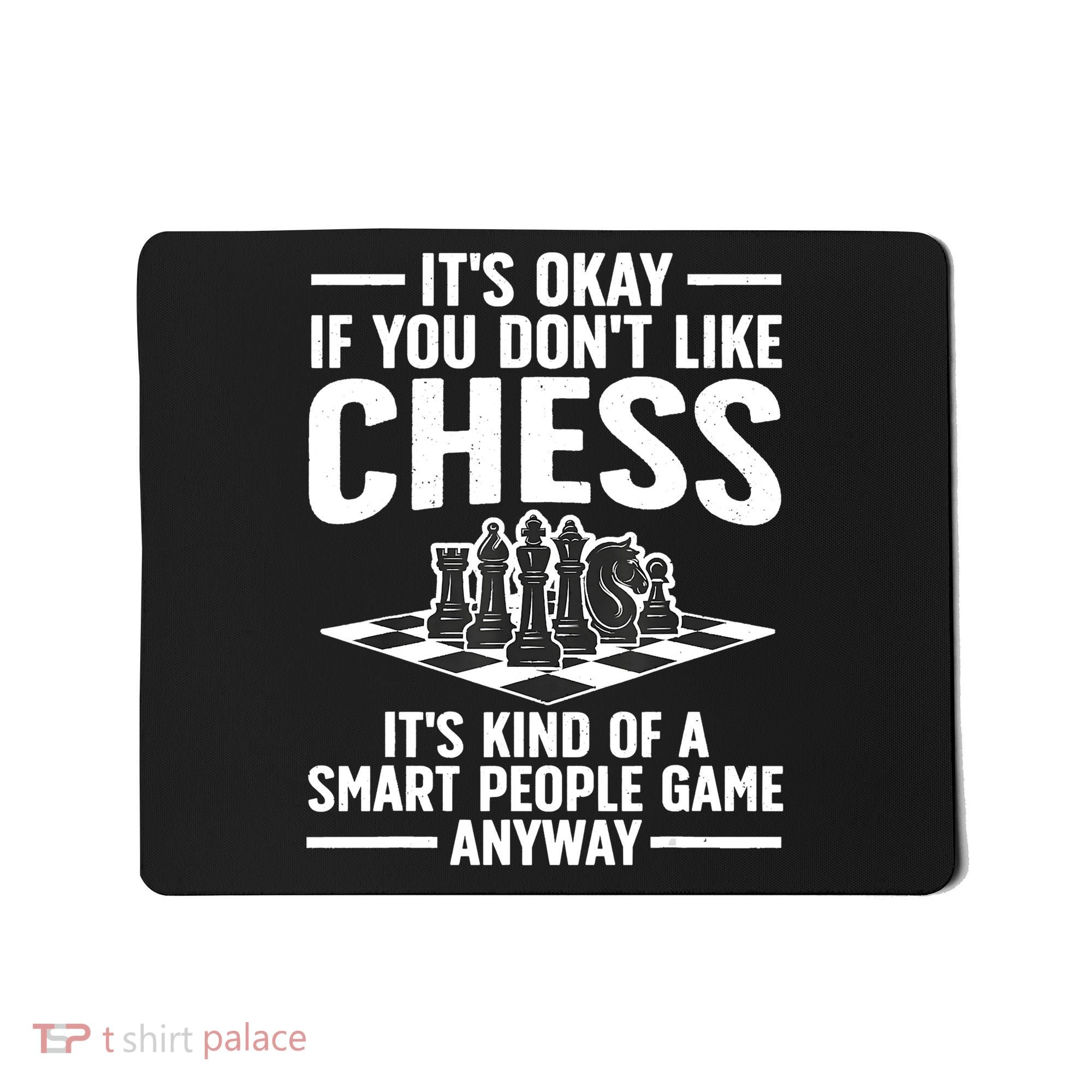 Cool Chess Players Art For Men Chess Lover Novelty Mousepad