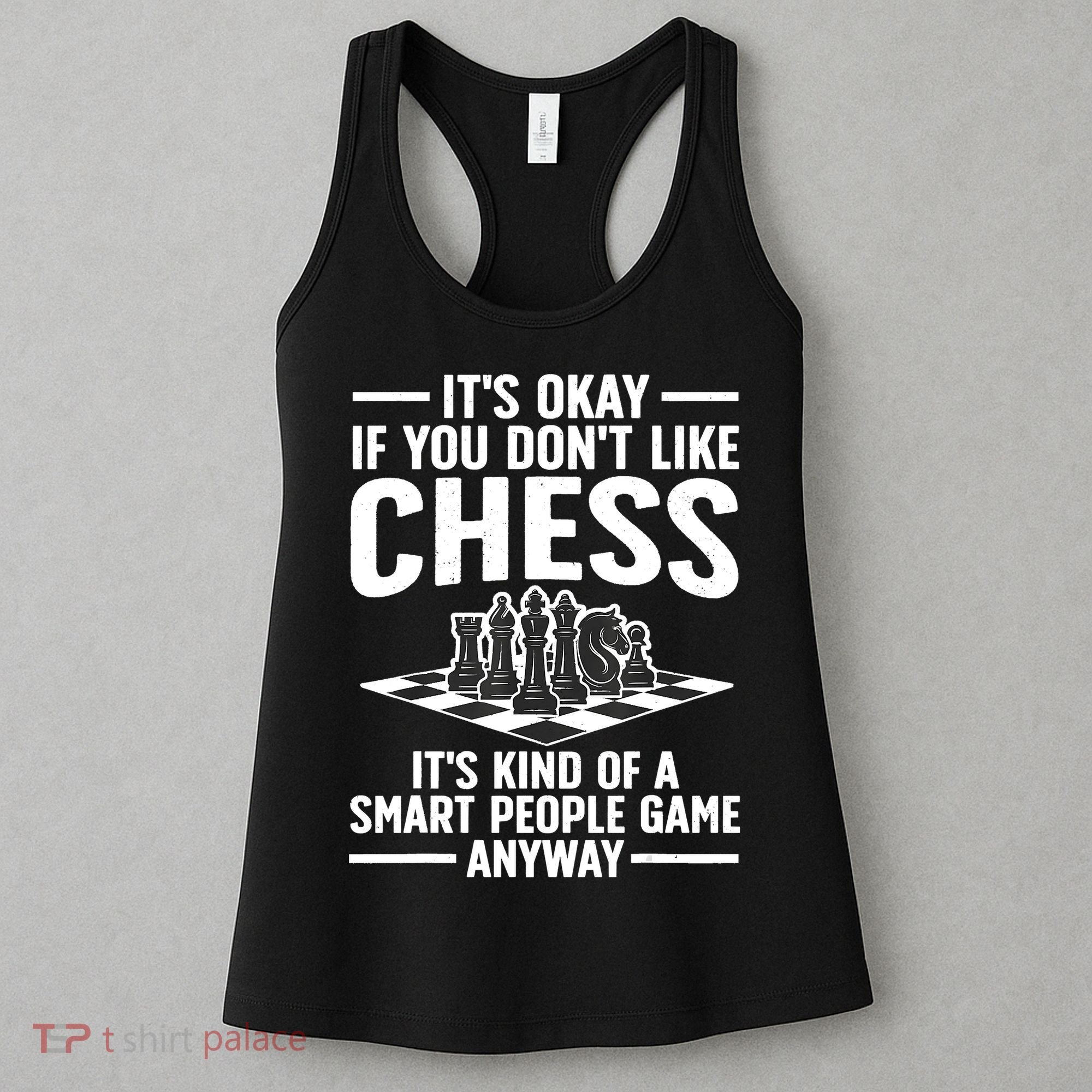 Cool Chess Players Art For Men Chess Lover Novelty Women's Tank Top