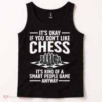 Cool Chess Players Art For Men Chess Lover Novelty Tank Top thumb 2