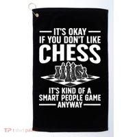 Cool Chess Players Art For Men Chess Lover Novelty Golf Towel thumb 0