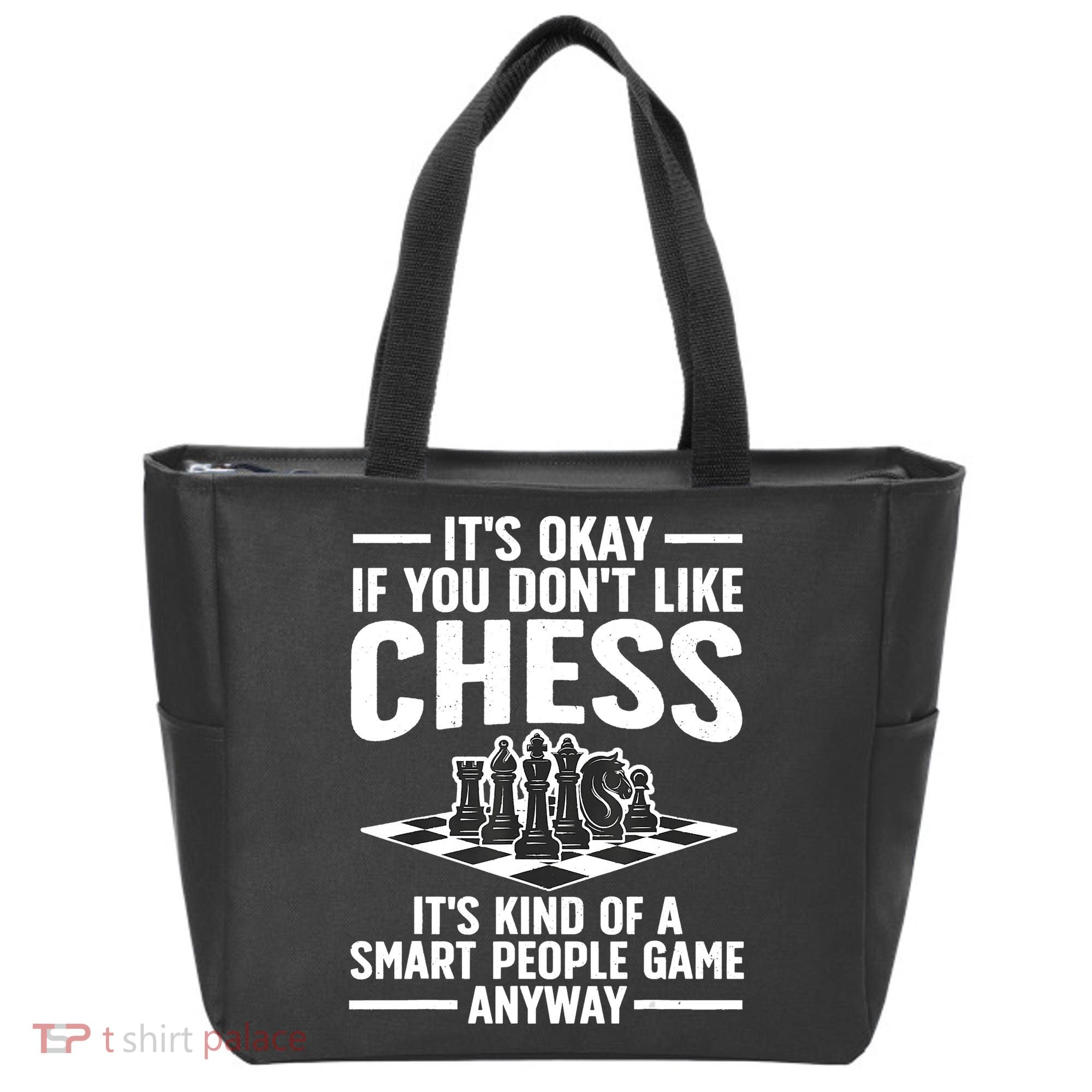 Cool Chess Players Art For Men Chess Lover Novelty Tote Bag