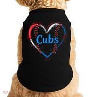 Classic Cubs Proud Name Hearts Lovers Gift  Doggie Tank thumb 0