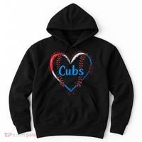 Classic Cubs Proud Name Hearts Lovers Gift  Hoodie thumb 0