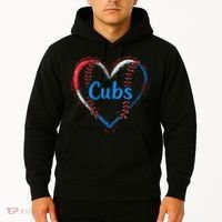 Classic Cubs Proud Name Hearts Lovers Gift  Hoodie thumb 2