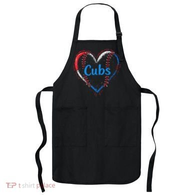 Classic Cubs Proud Name Hearts Lovers Gift  Apron