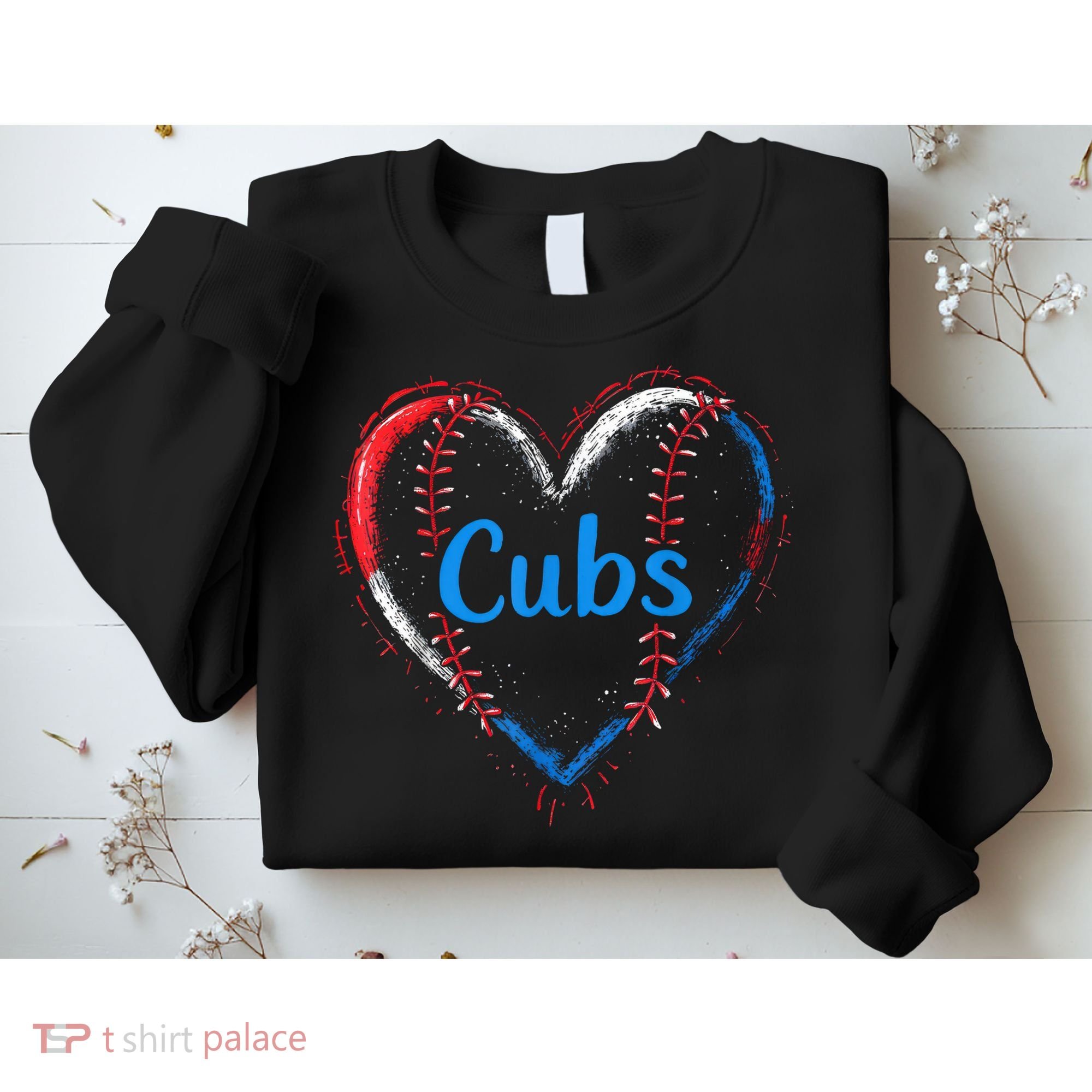 Classic Cubs Proud Name Hearts Lovers Gift  Sweatshirt