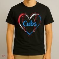 Classic Cubs Proud Name Hearts Lovers Gift  T-Shirt thumb 3