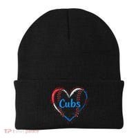 Classic Cubs Proud Name Hearts Lovers Gift  Beanie thumb 0