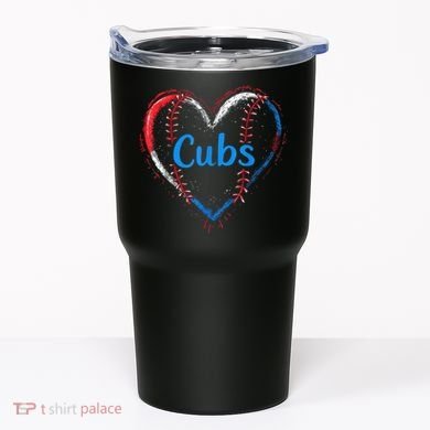 Classic Cubs Proud Name Hearts Lovers Gift  Tumbler