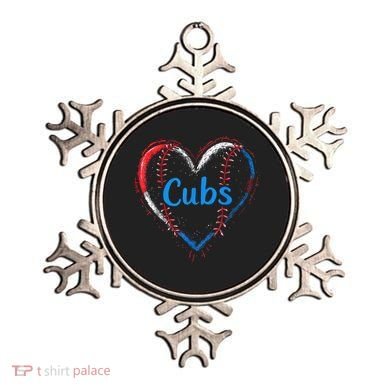 Classic Cubs Proud Name Hearts Lovers Gift  Ornament