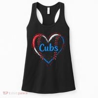 Classic Cubs Proud Name Hearts Lovers Gift  Women's Tank Top thumb 0