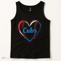 Classic Cubs Proud Name Hearts Lovers Gift  Tank Top thumb 2