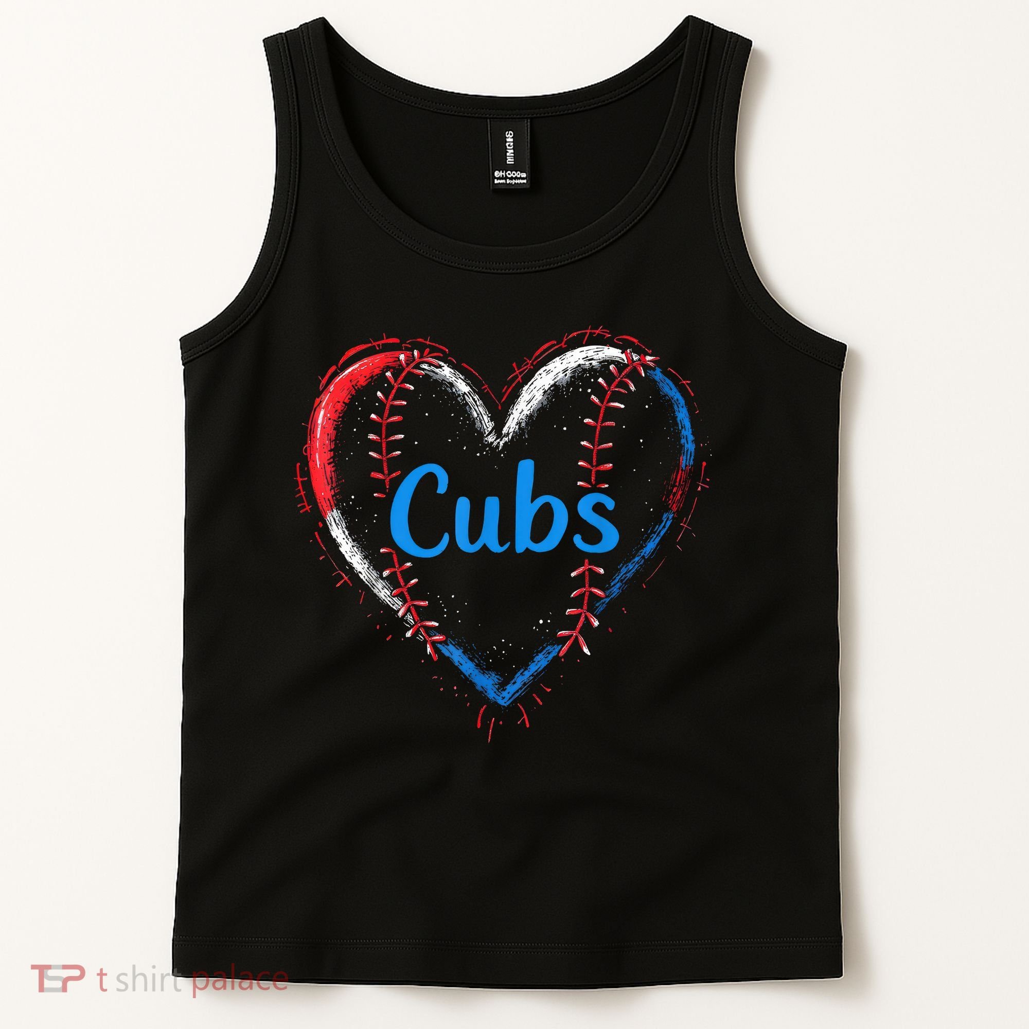 Classic Cubs Proud Name Hearts Lovers Gift  Tank Top