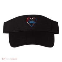 Classic Cubs Proud Name Hearts Lovers Gift  Visor thumb 0