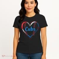 Classic Cubs Proud Name Hearts Lovers Gift  Women's T-Shirt thumb 4