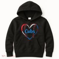Classic Cubs Proud Name Hearts Lovers Gift  Kids Hoodie thumb 0