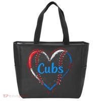 Classic Cubs Proud Name Hearts Lovers Gift  Tote Bag thumb 0