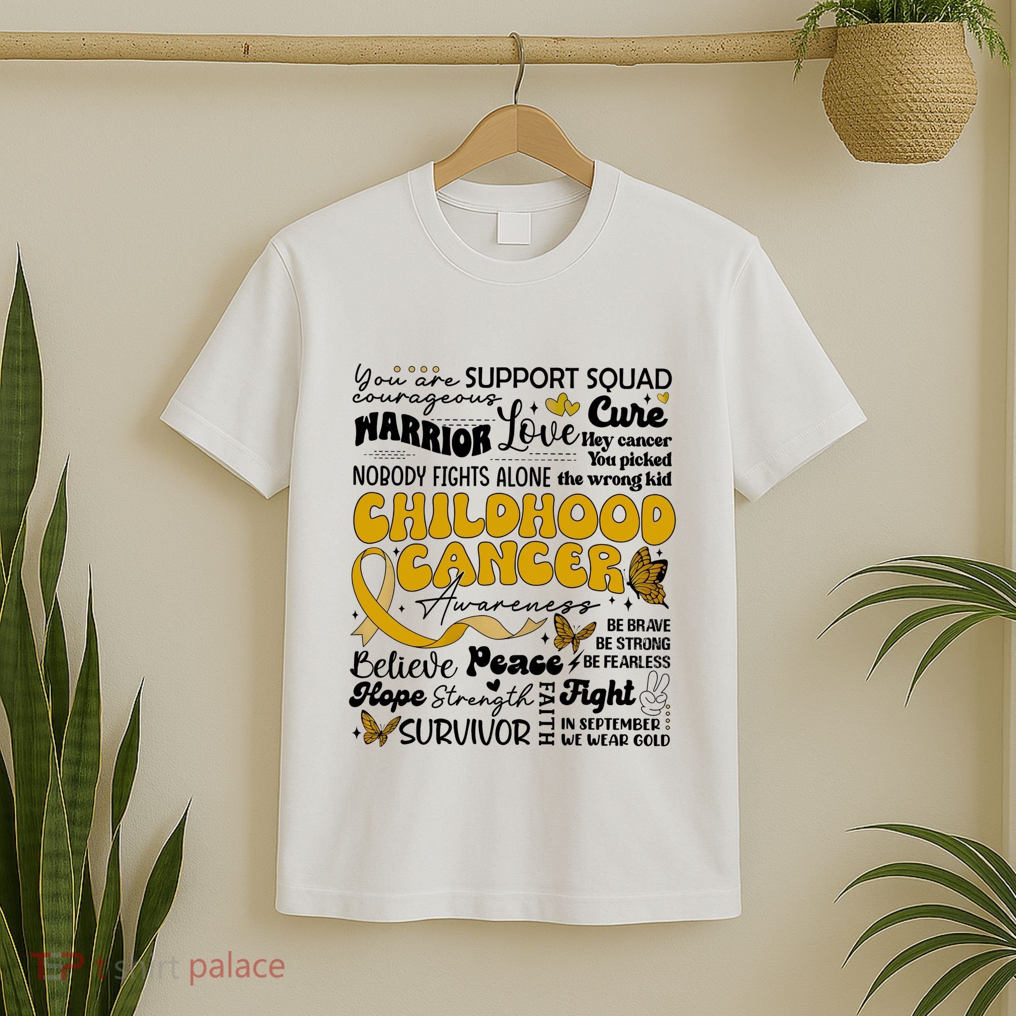 Childhood Cancer Quote Cancer Awareness T-Shirt