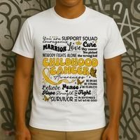 Childhood Cancer Quote Cancer Awareness T-Shirt thumb 3
