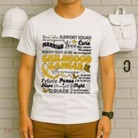 Childhood Cancer Quote Cancer Awareness T-Shirt thumb 6
