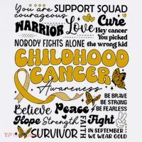 Childhood Cancer Quote Cancer Awareness Women's Hoodie thumb 2
