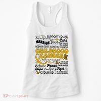Childhood Cancer Quote Cancer Awareness Women's Tank Top thumb 0
